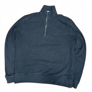 Y2K Burberry Brit 1/4 Quarter Zip Black Sweater